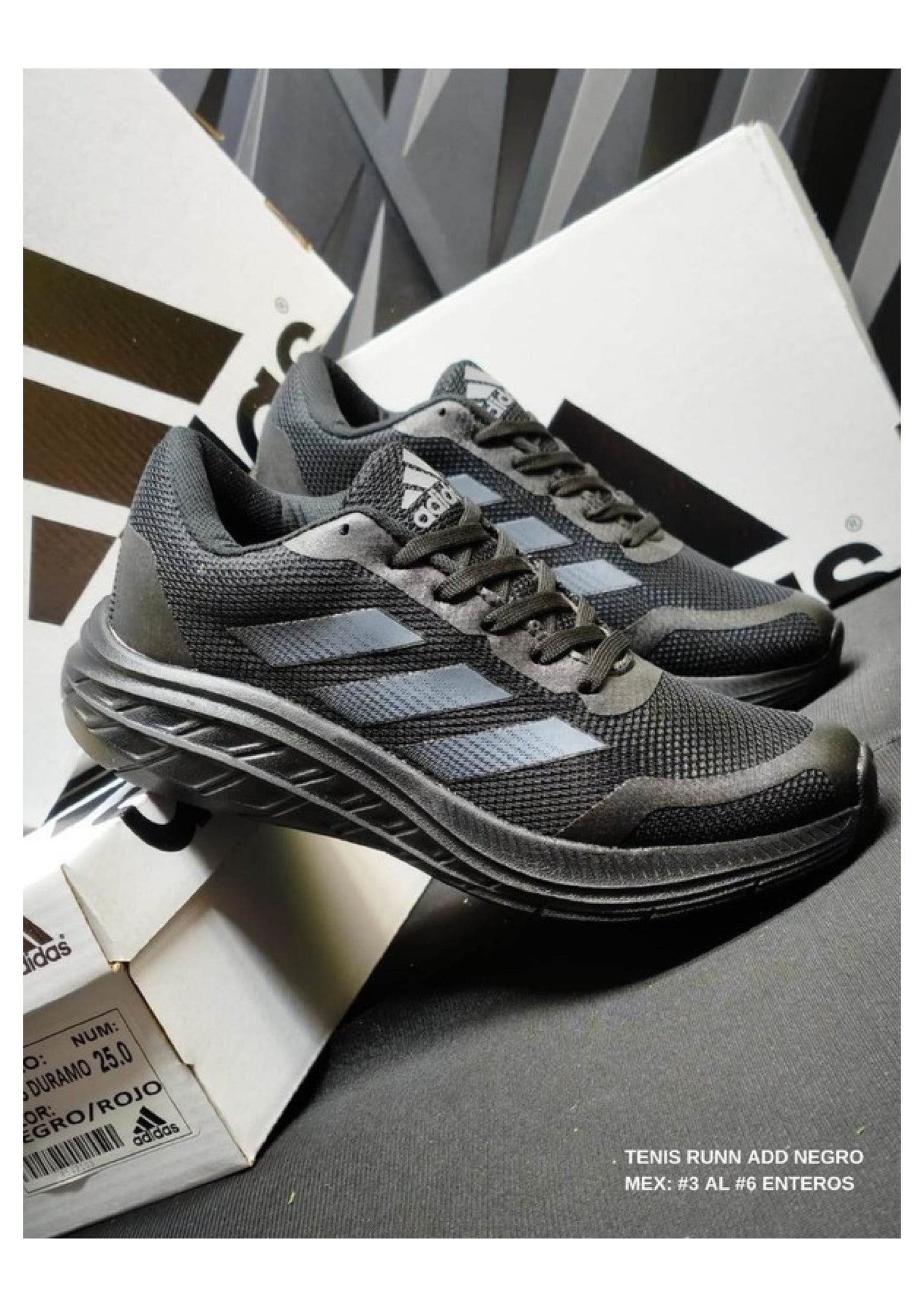 TENIS RUNN ADD NEGRO