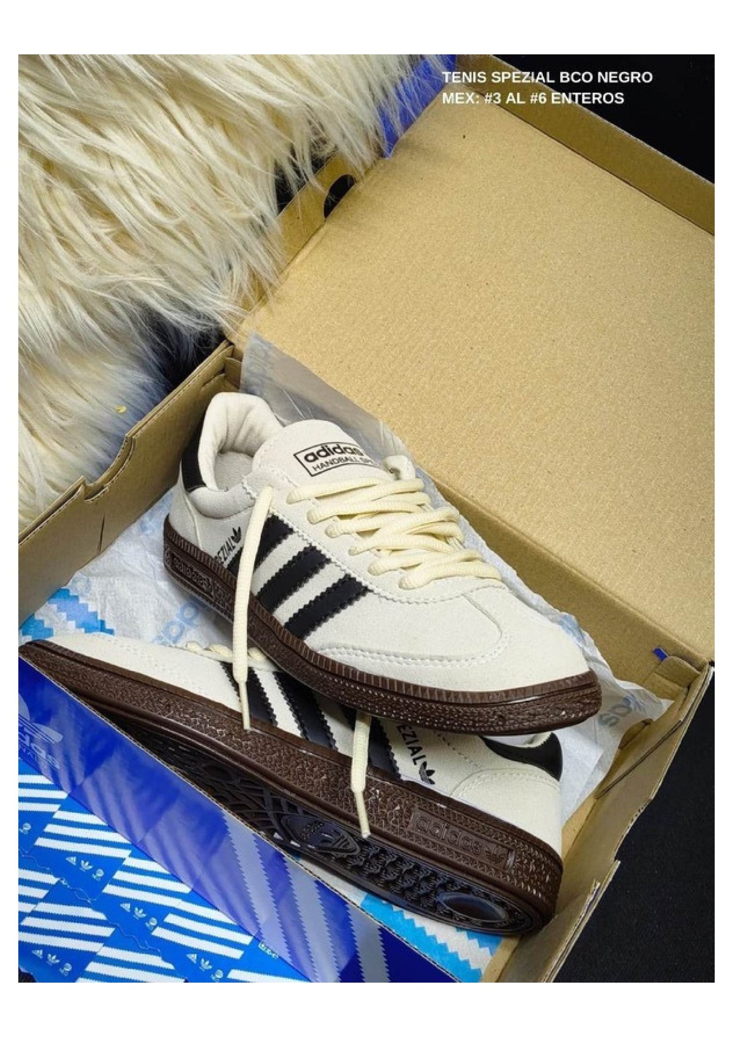 TENIS SPEZIAL BCO NEGRO
