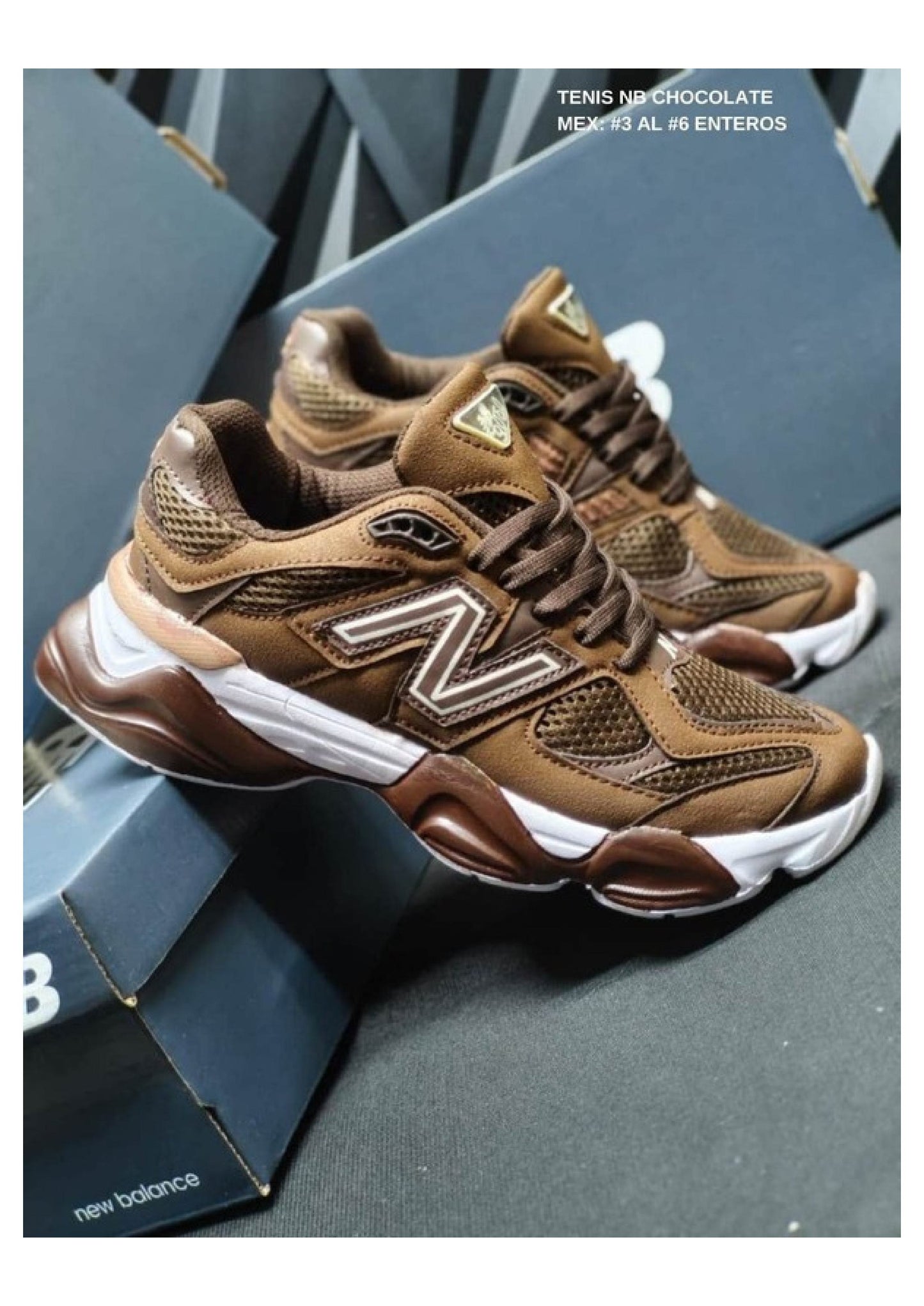 TENIS NB CHOCOLATE