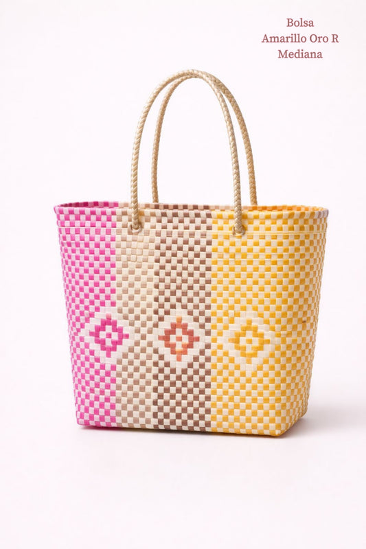 BOLSA AMARILLO ORO R M
