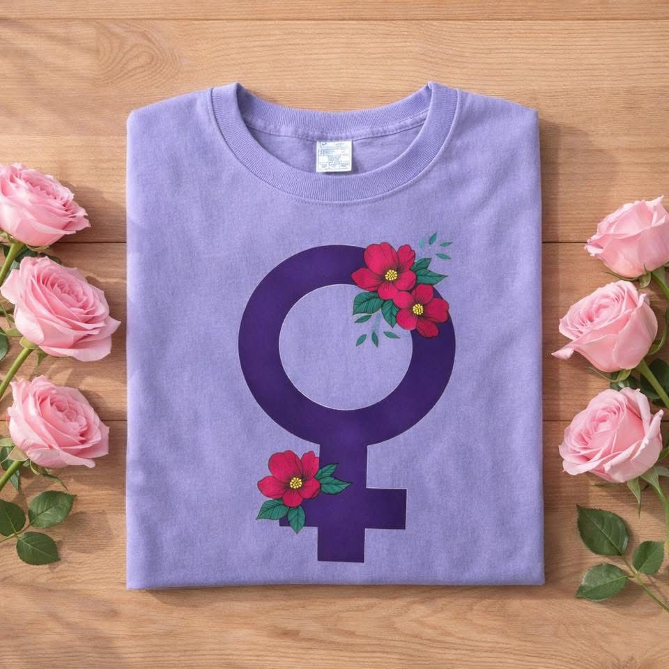 PLAYERA WOMANSING LILA