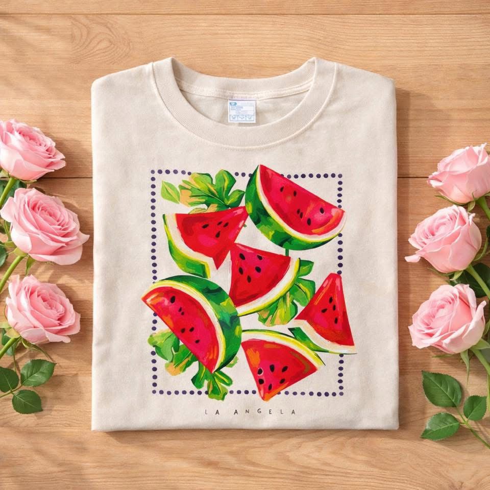 PLAYERA WATERMELON BEIGE