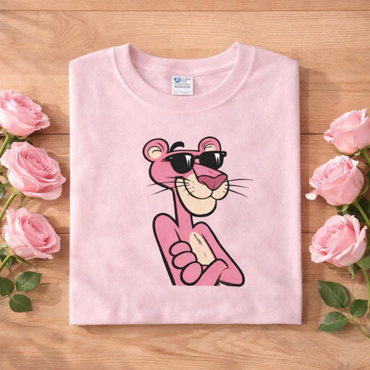 PLAYERA PINKPANTHER ROSA
