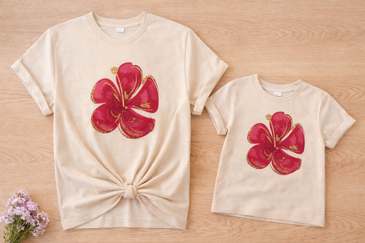 PLAYERA FLOWER KIDS