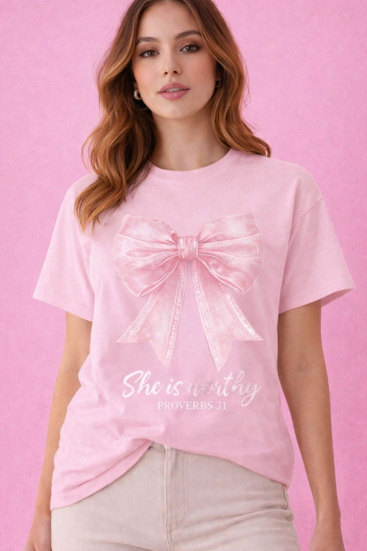 PLAYERA CUTE PINK P