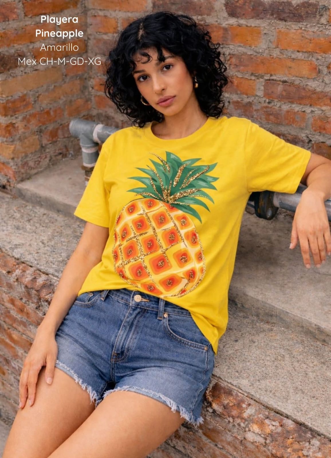 PLAYERA PINEAPPLE DAMA