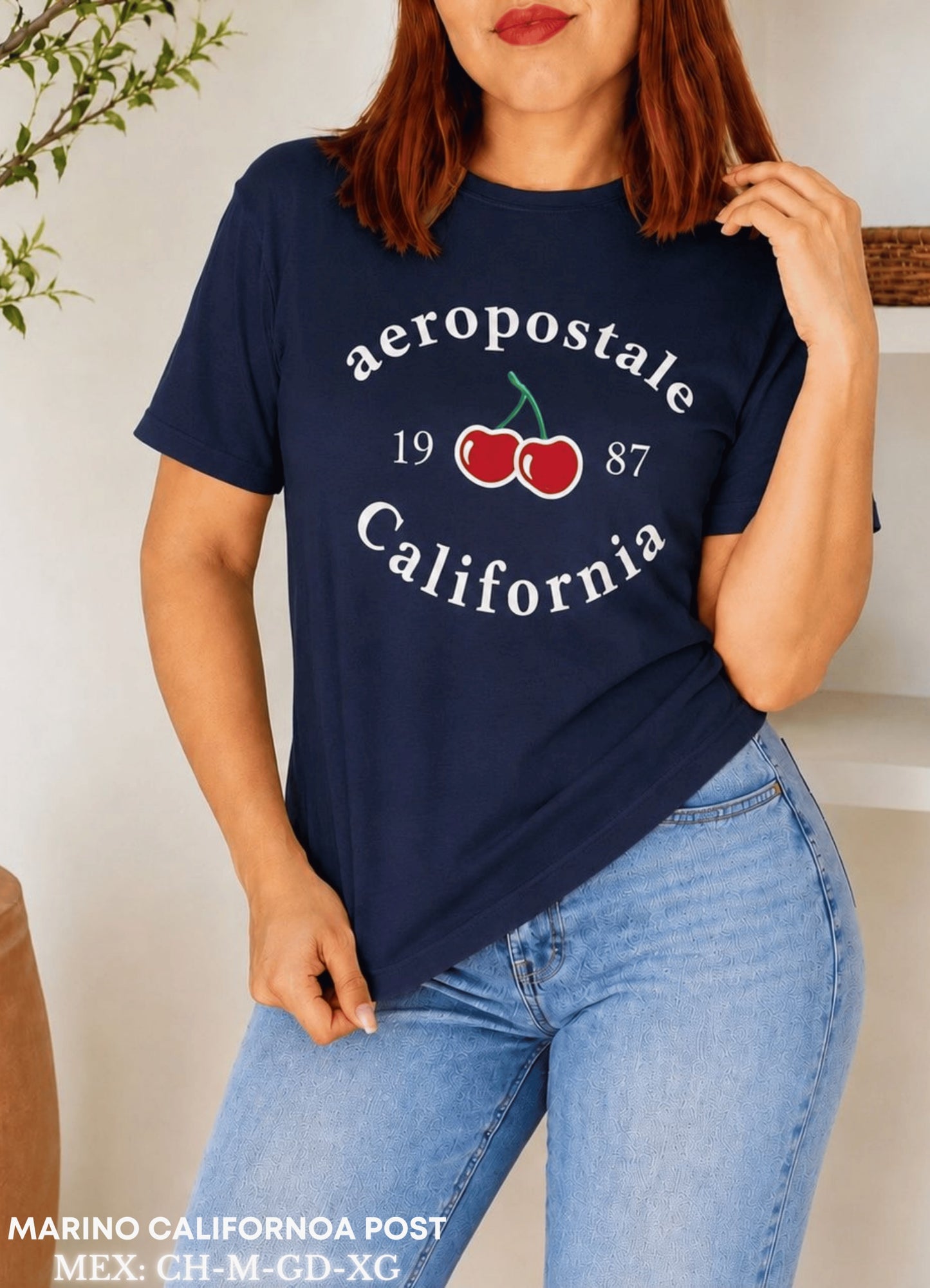PLAYERA MARINO CALIFORNIA POST