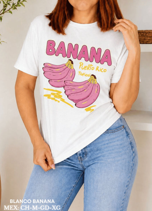 PLAYERA BLANCO BANANA
