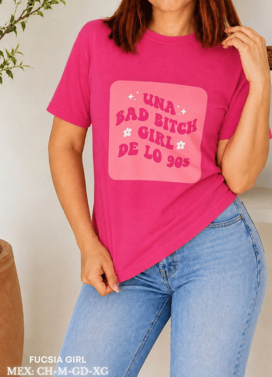 PLAYERA FUCSIA GIRL