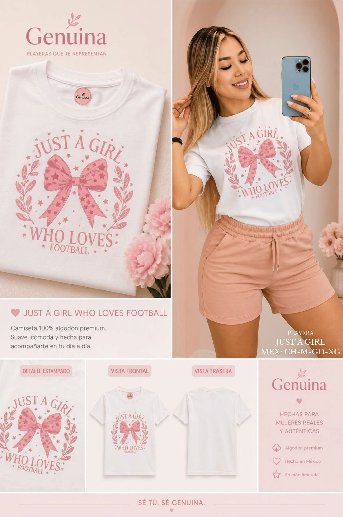PLAYERA JUST A GIRL