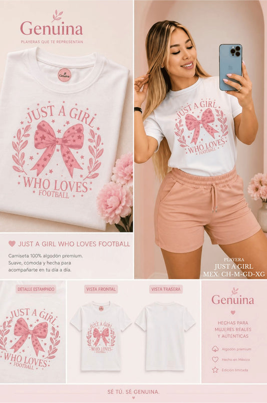 PLAYERA JUST A GIRL
